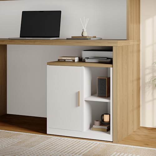Computer Desk with Hutch & File Cabinet - view 5