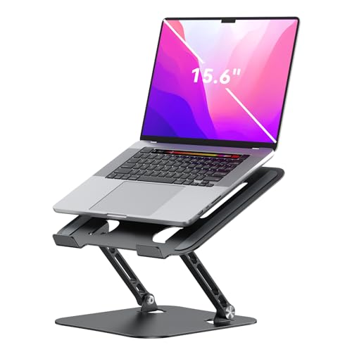 Adjustable Laptop Stand Riser Foldable Aluminum Laptop Stand for Desk