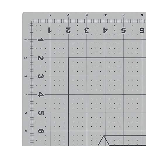 18" x 24" Self Healing Cutting Mat for DIY, Quilting & Sewing, Grey - view 3