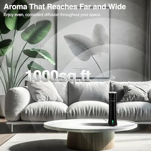 Hotel Scent Diffuser Starter Kit, 5 Scent Essential Oils Included - view 3