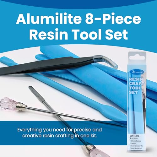 Resin Tool Set, 8 Pieces, Easy-to-Clean Tools for Epoxy Project - view 2
