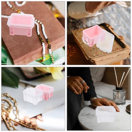 8pcs Mini Storage Containers with Lids, PP Sorting Boxes - view 4