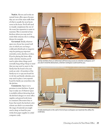 Home Office Solutions: How to Set Up an Efficient Workspace Anywhere in Your House (Creative Homeowner) Creating a Comfortable Space for Remote Work; Space-Efficient Ideas, Organization Tips, and More - view 7