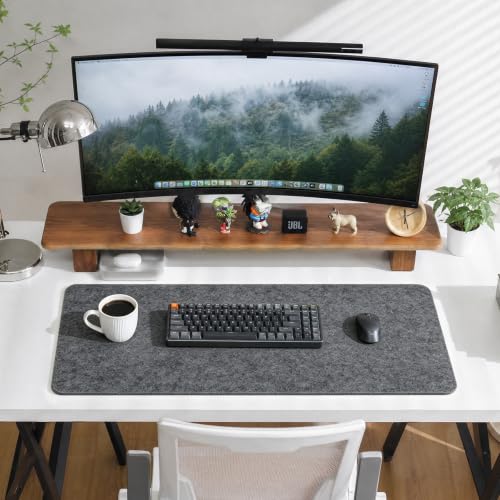 Large Felt Desk Mat for Keyboard and Mouse，Computer Desk Pad Protector - view 5