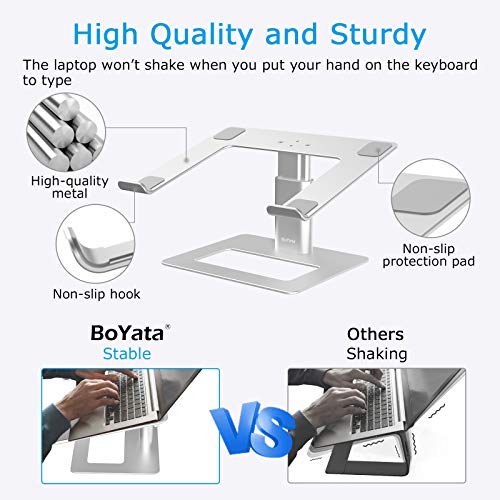 Laptop Stand, Height Adjustable Laptop Riser for 11-17" Laptops - view 3
