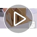 Desktop Bookshelf, High-Capacity Desk Hutch Organizer, White - view 7