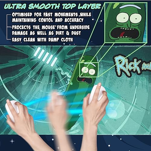 Desk Pad Large Mouse Mat 31.2 x 13.9 Desk Protector Mat PC Laptop Keyboard and Mouse Mat Gamer Gifts - view 5