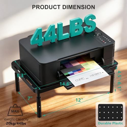 Computer Monitor Stand for Desk, Adjustable Laptop Riser, up to 44 lbs - view 2