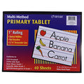 Multi-Method 1st Grade Primary Tablet, 1 Inch Ruling, Bond Paper, 11 x 8.5 Inches, 40 Sheets (56415),White