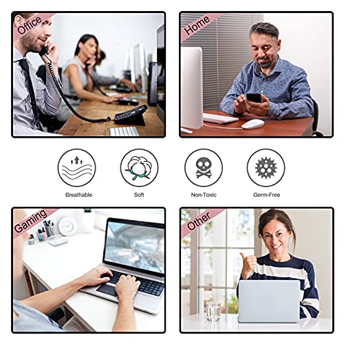Extended Gaming Mouse Pad XXL Large Keyboard Mat Long Mousepad Desk Decor Writing Pad Non Slip Rubber Base Stitched Edges for Work, Game, Office, Home, 35.1" x 15.7", Pink Marble - view 3