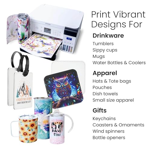 Epson SureColor F170 Ultimate Sublimation Starter Bundle + 3 Heat Presses - view 5