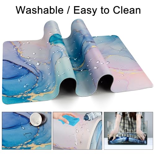 Desk Mat Pad,Large XXL Extended Mouse Pad Mat for Desktop Keyboard - view 4