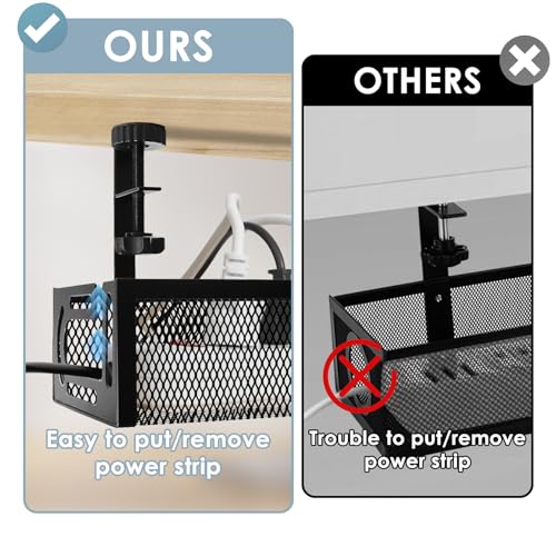 Cable Management, 25'' Cable Management Under Desk, Cable Tray - view 5