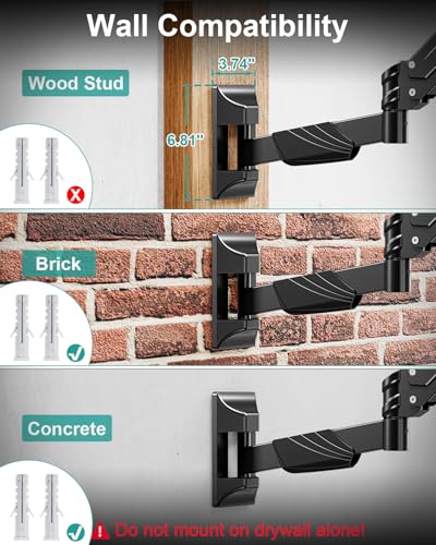 Monitor Wall Mount for Max 43" Ultrawide Screens - view 3