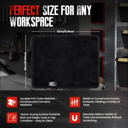 Magnetic Tool Mat, 40 lbs Magnetic Tool Holder - view 5