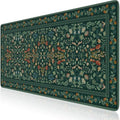 Desk Mat,Mouse Pad for Office Decor,35.4x15.7in,Deep Green