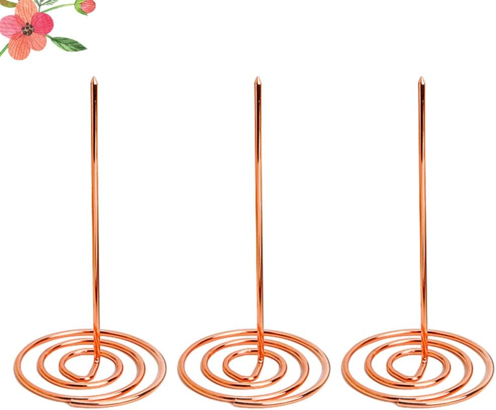 3 Pcs Menu Summons Fork Receipt Holder Invoice Holder for Restaurant Checks Bills Memos Notes Tickets Office Desk Organizer 5.70 X 2.95 X 0.12 in - view 3