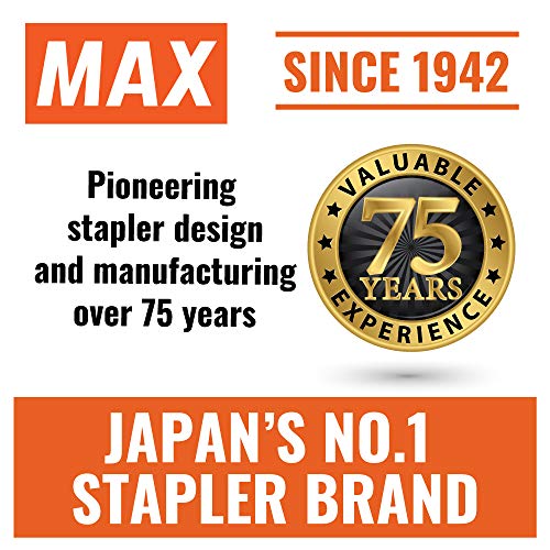 Max HD-50DFGY Max Flat-Clinch Standard Stapler, 30 Sheet Capacity, Gray - view 6