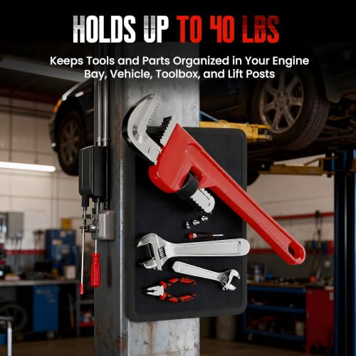 Magnetic Tool Mat, 40 lbs Magnetic Tool Holder - view 3