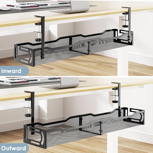 Cable Management, 25'' Cable Management Under Desk, Cable Tray - view 7