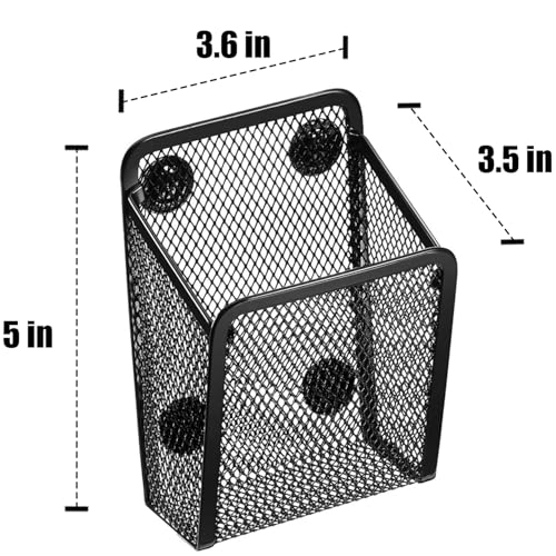 Magnetic Pencil Holder Whiteboard Pen Holder Locker Accessories (1-Slot*2) - view 3