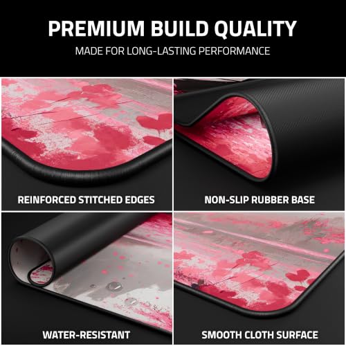 XXL Anime Gaming Mouse Pad 35.4 x 15.7 inch - Water-Resistant - view 6