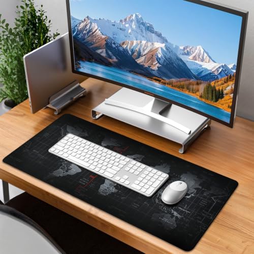 Mouse Pad Gaming - Desk Mat for Keyboard and Mouse - Large Mouse Pads for Desk, Gaming Mousepad with Non-Slip Base, Desks Pad (31.5" X 11.8") for Game, Office and Home - view 7