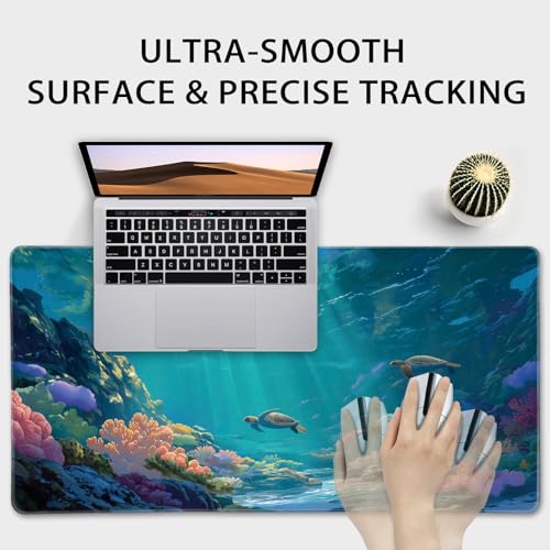 Sea Turtles Large Gaming Mouse Pad Desk Mat 31.5"x15.7" - view 5
