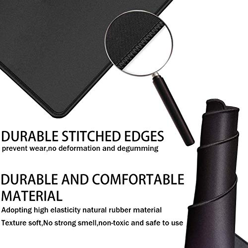 Large Gaming Mouse Pad, Extra Large Big Mouse Pad with Stitched Edge - view 2