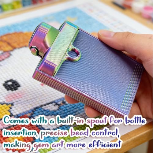 Rhinestone Tray Container with Automatic Alignment, 11.5 x 7 cm - view 4