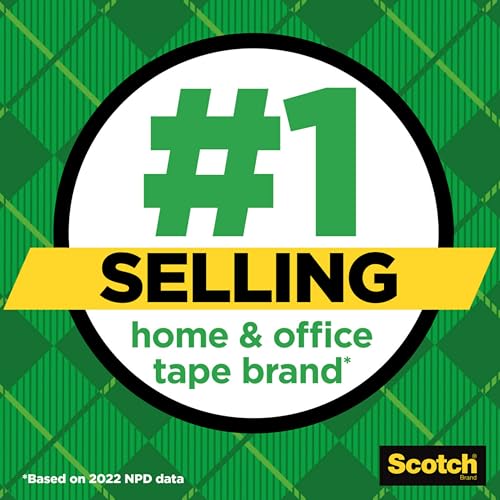 Magic Tape, 6 Rolls with Tape Dispenser, Numerous Applications, Invisible, Engineered for Repairing, 3/4 x 1000 Inches - view 4