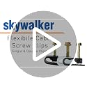 Dual Cable Flexible Screw Clips (Pack of 100 / Black) - view 7
