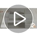Desktop Bookshelf, Computer Up to 27”, Adjustable Storage Shelf - view 7