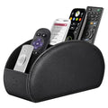 Remote Control Holder with 6 Compartments Vegan Leather
