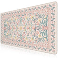 Desk Mat,Mouse Pad for Office Desk,35.4x15.7in,Pink Floral