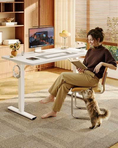 EN1 48"x24" One-Piece Standing Desk, White - view 2