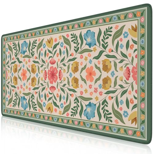 Computer Desk Mat with Smooth Surface, Large Mouse Pad for Desk