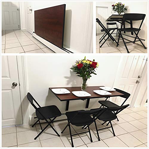 24" Folding Shelf Brackets, Collapsible Brackets for Shelves - view 2