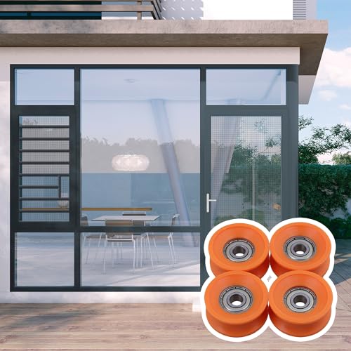 4Pcs U-Groove POM Pulley | 6mm BORE | 30mm OD | 79kg Load Capacity - view 6