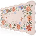 Cute Desk Pad for Desktop Setup, Large Keyboard Mat(Light Pink)