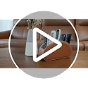 Remote Control Holders Organizer Box with 5 Compartment PU Leather Caddy - view 7