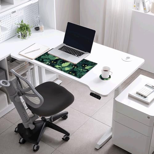 Grass Black Cat Mouse Pad Gaming Desk Mat 24x12 Mousepad XL Desk Pad Long Computer Mat Large Mouse Pads for Wireless Mouse Office Work Women - view 7
