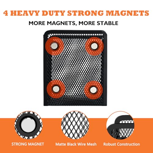 Magnetic Pencil Holder Whiteboard Pen Holder Locker Accessories (1-Slot*2) - view 2