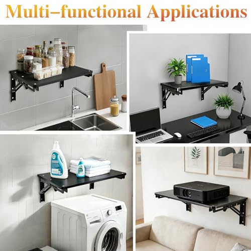 Folding Shelf Wall Mounted for Small Space - view 7