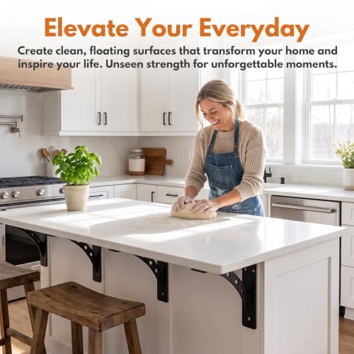 2-Pack Countertop Support Brackets 9"x8"x2" - view 6