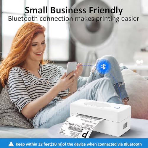 Bluetooth Thermal Shipping Label Printer for Small Busines 4x6 - view 6