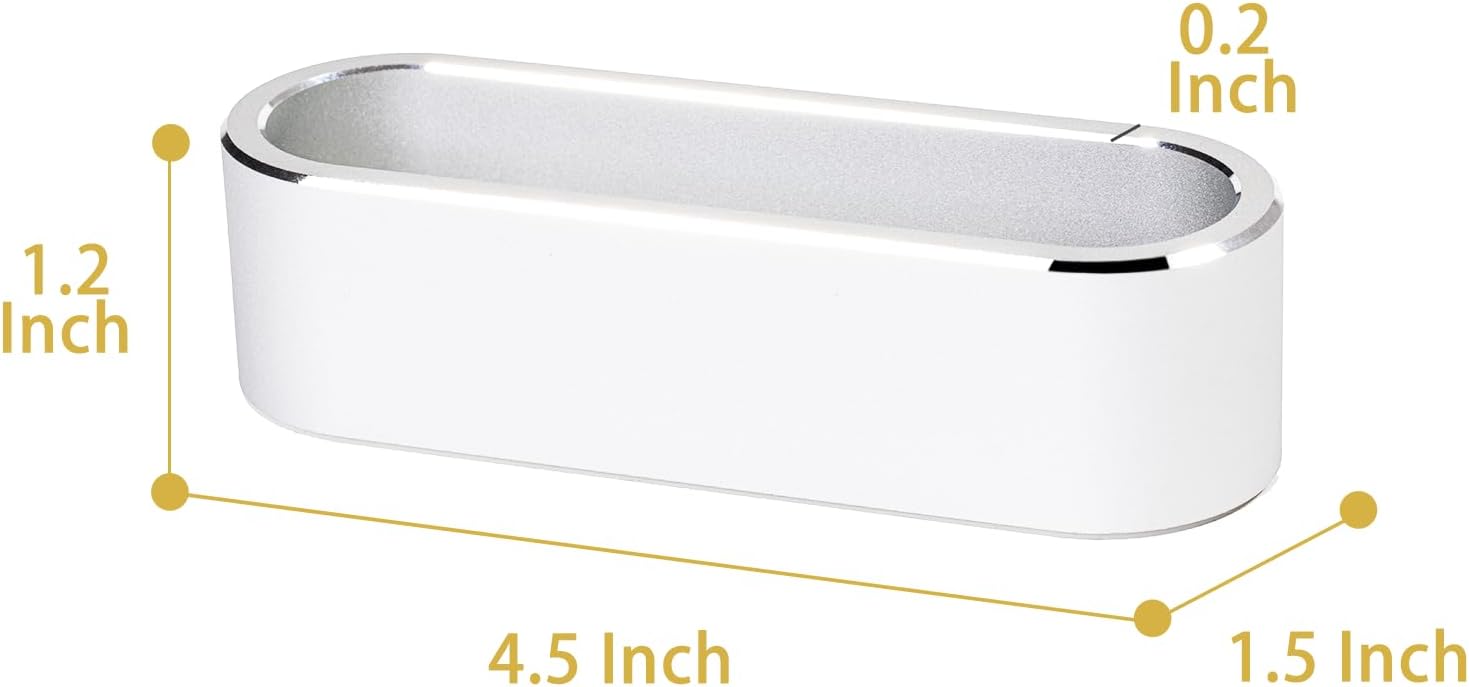 Aluminum Business Card Holder Display Office Business Card Stand Name Card Display Organizer for Desk - view 2