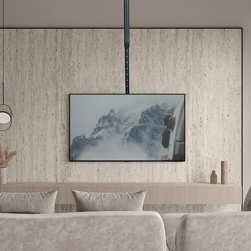 Black TV Ceiling Mount for 37 to 90 inch Screens, MOUNT-VC90-5 - view 2