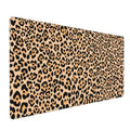 Leopard Animal Print Mouse Pads XXL Extended Mousepad with Stitched Edges Cheetah Non-Slip Rubber Base Computer Keyboard Pad Desk Mat for Home Office Desk Decor, 35.4" X 15.7"