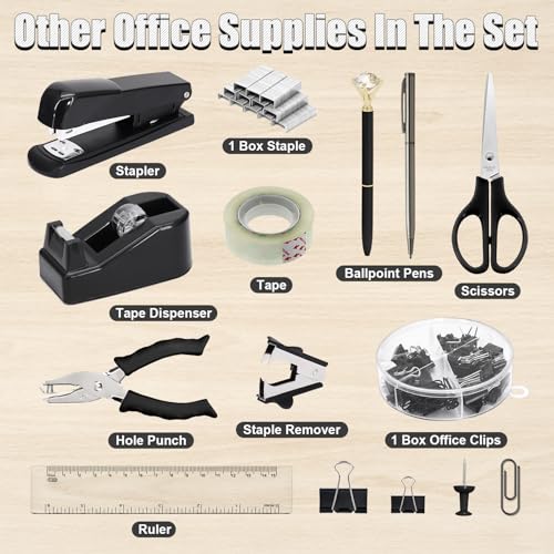 13-in-1 Office Desk Organizer Set for Back to School Supplies Accessories - view 3
